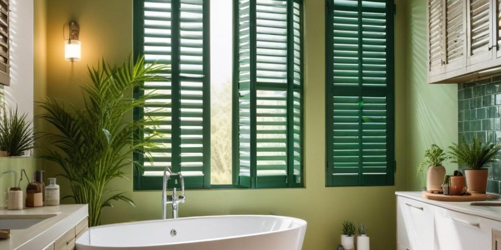 Plantation Shutters: Elegancia y Durabilidad para Cocinas y Baños